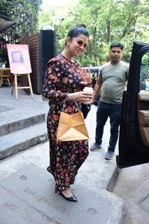 Nimrat Kaur spotted in Bandra