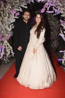 Shoaib Ibrahim and Dipika Kakar attended Saba Ibrahim’s wedding reception 