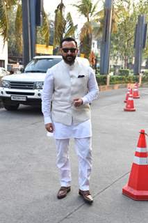 Saif Ali Khan spotted at the store launch of House of Pataudi 