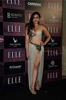 Khushali Kumar snapped at ELLE INDIA Beauty Awards 2022