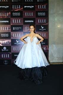 Eli Avrram snapped at ELLE INDIA Beauty Awards 2022