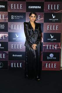 Sharvari Wagh snapped at ELLE INDIA Beauty Awards 2022