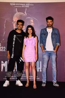 Celebrities spotted at the trailer launch of the film Maarrich