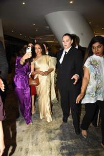 Hema Malini attend the Filmfare Middle East Achievers Night 2022 press conference