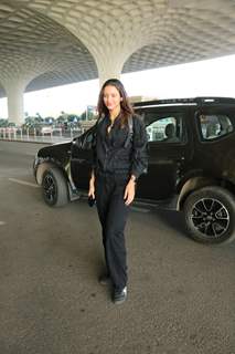 Tripti Dimri spotted at the Mumbai airport