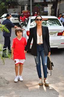 Gauri Khan and AbRam Khan spotted in Bandra