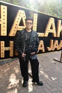 Karan Johar spotted on the set of Jhalak Dikhhla Jaa 10 