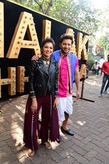 Srit Jha, Nishant Bhat spotted on the set of Jhalak Dikhhla Jaa 10 