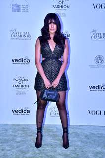 Mrunal Thakur spotted at Vogue forces fashion 
