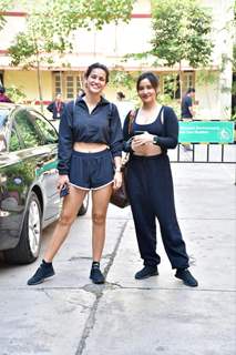 Aisha Sharma, Neha Sharma spotted in Bandra