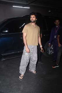 Vijay Deverakonda spotted at the Mumbai airport