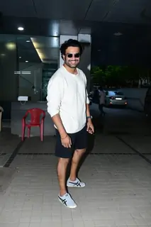 Sharad Kelkar spotted in the city 