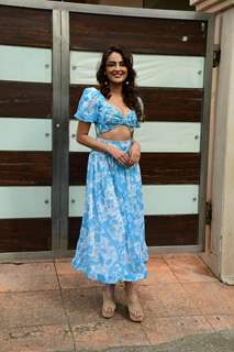 Seerat Kapoor spotted promoting upcoming film Maarrich 