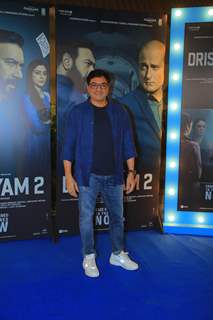 Celebrities snapped attending the success bash of Drishyam 2 at Sun N Sand in Juhu