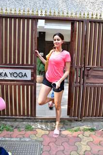 Ananya Panday spotted at Yoga 