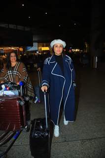 Parineeti Chopra spotted at the Mumbai airport