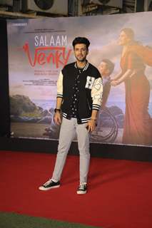 Karanvir Sharma grace the premiere of Salaam Venky