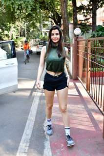 Giorgia Andriani spotted in Bandra