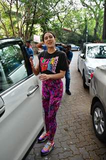 Sara Ali Khan spotted in the city 