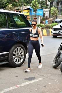 Malaika Arora spotted in Bandra