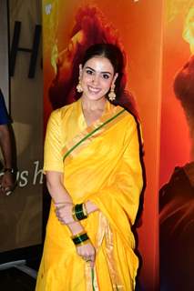  Genelia D’Souza snapped the trailer launch of Ved