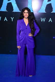 Mrunal Thakur attend the premiere of Avatar – The Way Of Water