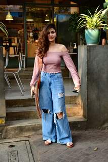 Rhea Chakraborty spotted in Bandra