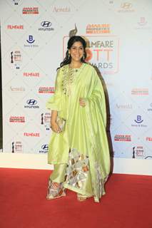 Sakshi Tanwar attend the Filmfare OTT Awards 2022