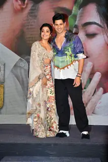 Sidharth Malhotra and Rashmika Mandanna snapped at Mission Majnu song launch