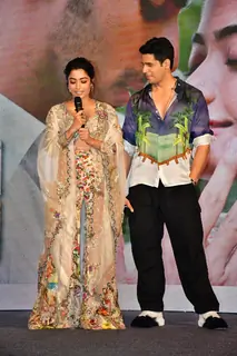 Sidharth Malhotra and Rashmika Mandanna snapped at Mission Majnu song launch