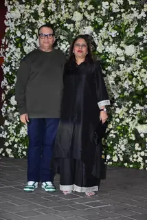 Ramesh S Taurani, Varsha Taurani spotted at Salman Khan's Birthday Bash 