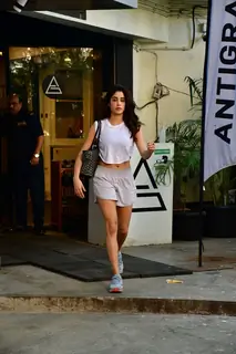 Janhvi Kapoor spotted at gym 