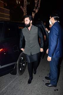 Ranbir Kapoor snapped at the Ambani’s residence Antilia