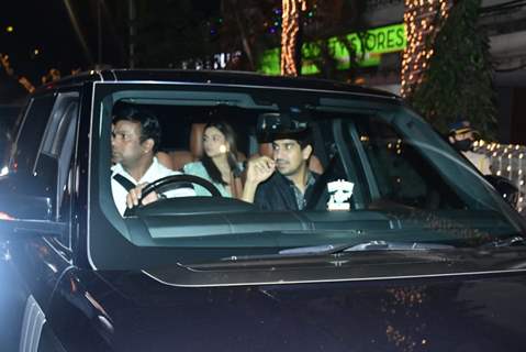 Alia Bhatt, Ayan Mukerji snapped at the Ambani’s residence Antilia