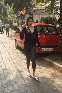 Rhea Chakraborty spotted in Bandra