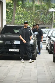 Kartik Aaryan spotted at T-Series office in Andheri 