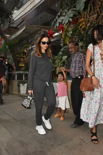 Malaika Arora spotted in Bandra
