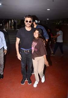 Anil Kapoor spotted at the Mumbai airport