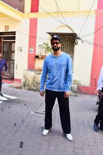 Vicky Kaushal clicked in Bandra