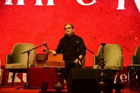 Vishal Bhardwaj snapped at Kuttey’s Mehfil-e-Khaas