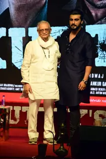 Gulzar, Arjun Kapoor snapped at Kuttey’s Mehfil-e-Khaas