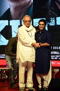 Gulzar, Arjun Kapoor snapped at Kuttey’s Mehfil-e-Khaas
