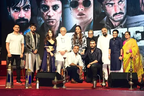 Radhika Madan, Gulzar, Tabu, Vishal Bhardwaj, Arjun Kapoor, Aasmaan Bhardwaj, Luv Ranjan snapped at Kuttey’s Mehfil-e-Khaas