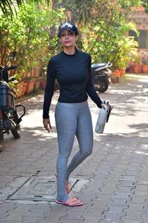 Malaika Arora spotted in Bandra