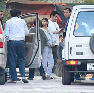  Aryan Khan and Suhana Khan snapped at a screening of Pathaan