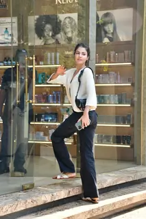 Rhea Chakraborty spotted in Bandra