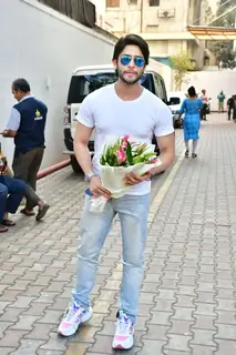 Jibraan Khan snapped at Ramesh S Taurani’s house