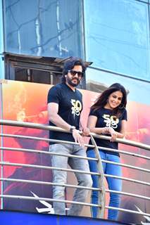 Riteish Deshmukh and Genelia D’Souza snapped at MovieMax, Sion