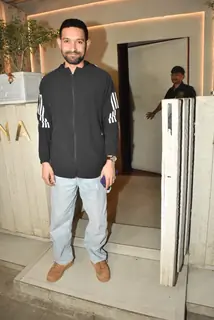 Vikrant Massey snapped at Akina in Bandra