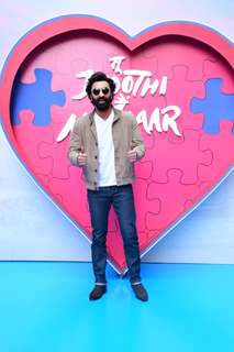 Ranbir Kapoor snapped at the trailer launch of Tu Jhoothi Main Makkaar